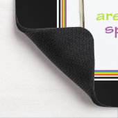 Hässliche Knochen-Mauspad für Ärzte in Kinderärzte Mousepad (Ecke)