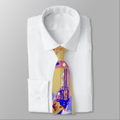 Hässliche Krawatte mit einem Gewehr auf ihm (Gebunden)