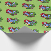 hässliche Pullover-Packung Geschenkpapier (Ecke)