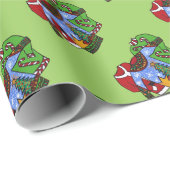 hässliche Pullover-Packung Geschenkpapier (Rolleneckpunkt)