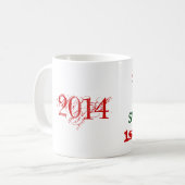 Hässliche Strickjacke-Sieger-Preis-Tasse Kaffeetasse (Vorderseite Links)