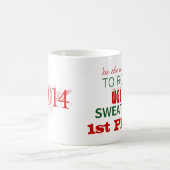 Hässliche Strickjacke-Sieger-Preis-Tasse Kaffeetasse (Mittel)