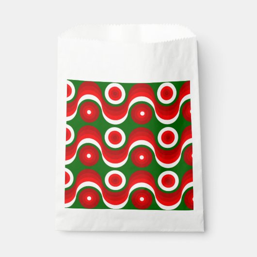 hässliche Weihnachten Mod grün Geschenktütchen (Vorderseite)