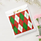 hässliche Weihnachten Raute kariertes Retro Geschenktütchen (Versiegelt)