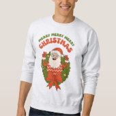 hässliche Weihnachts-T-Shirts Sweatshirt (Vorderseite)