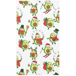 hässliche Weihnachtsfeier avocado santa Tischdecke