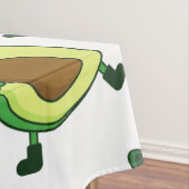 hässliche Weihnachtsfeier avocado santa Tischdecke (Beispiel)