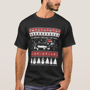 hässliche Weihnachtsfeier durch den Schnee T-Shirt