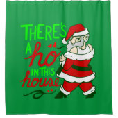 hässliche Weihnachtsfeier Duschvorhang (Vorderseite)
