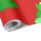 hässliche Weihnachtsfeier Geschenkpapier (Rolleneckpunkt)