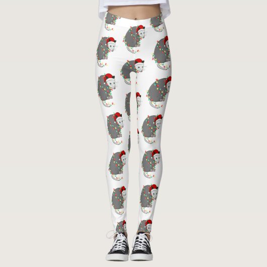 hässliche Weihnachtsfeier Leggings (Vorderseite)