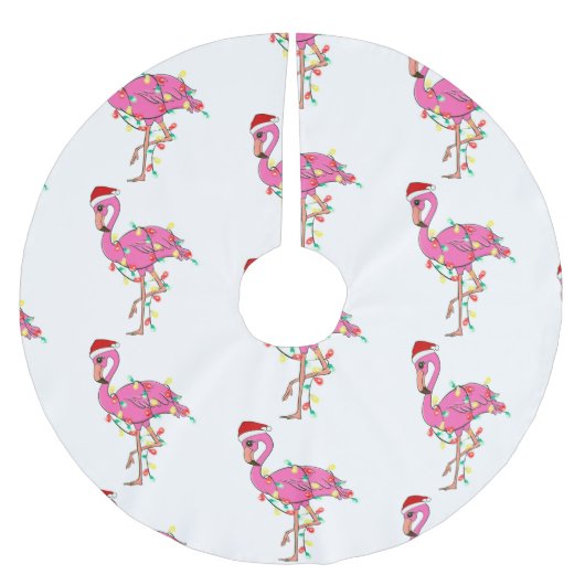 hässliche Weihnachtsfeier Polyester Weihnachtsbaumdecke (Vorderseite)