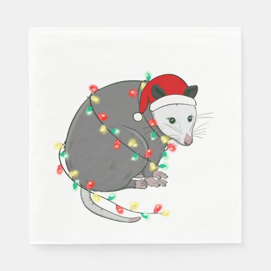 hässliche Weihnachtsfeier Serviette (Vorderseite)