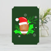 hässliche Weihnachtsfeiern Einladung (Stehend Vorderseite)
