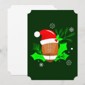 hässliche Weihnachtsfeiern Einladung (Vorne/Hinten)