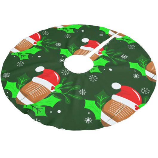 hässliche Weihnachtsfeiern Polyester Weihnachtsbaumdecke (Schrägansicht)