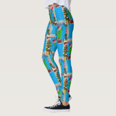 hässliche Weihnachtsfeiertage Leggings (Links)