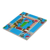 hässliche Weihnachtsfeige Fliese (Seite)