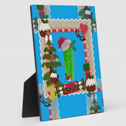 hässliche Weihnachtsfeige Fotoplatte (Seite)