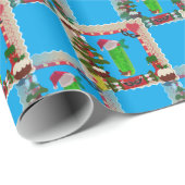hässliche Weihnachtsfeige Geschenkpapier (Rolleneckpunkt)