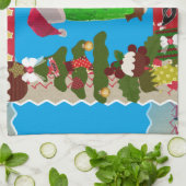 hässliche Weihnachtsfeige Handtuch (Gefaltet)