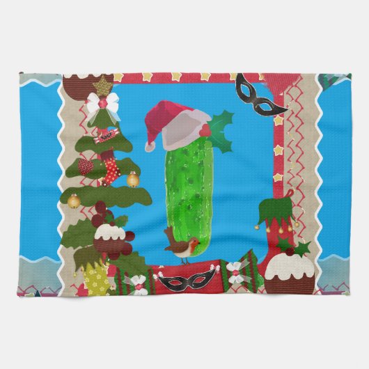 hässliche Weihnachtsfeige Handtuch (Horizontal)