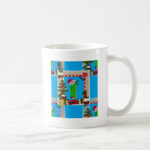hässliche Weihnachtsfeige Kaffeetasse