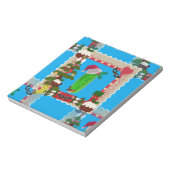 hässliche Weihnachtsfeige Notizblock (Rotiert)