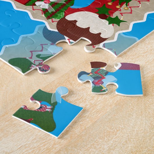 hässliche Weihnachtsfeige Puzzle (Seite)