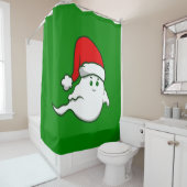 hässliche Weihnachtsgeister, spitzfindig, gruselig Duschvorhang (Beispiel)