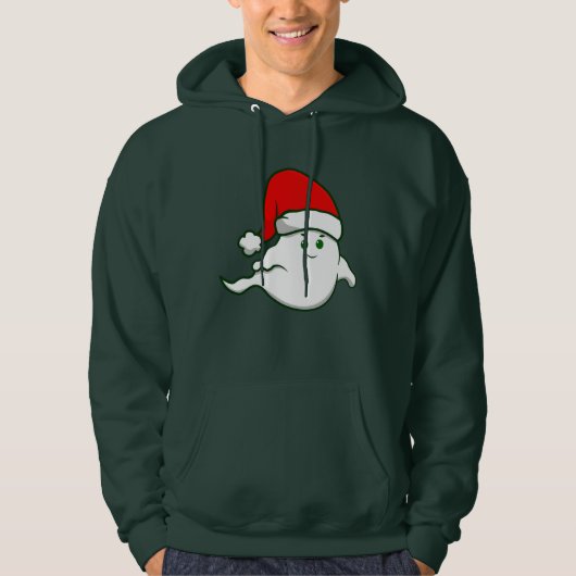 hässliche Weihnachtsgeister, spitzfindig, gruselig Hoodie (Vorderseite)