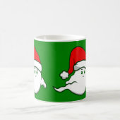 hässliche Weihnachtsgeister, spitzfindig, gruselig Kaffeetasse (Mittel)