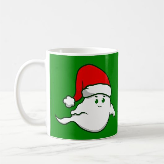 hässliche Weihnachtsgeister, spitzfindig, gruselig Kaffeetasse (Links)