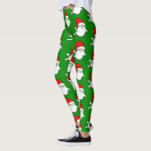 hässliche Weihnachtsgeister, spitzfindig, gruselig Leggings (Links)