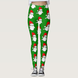 hässliche Weihnachtsgeister, spitzfindig, gruselig Leggings