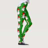 hässliche Weihnachtsgeister, spitzfindig, gruselig Leggings (Rechts)