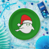 hässliche Weihnachtsgeister, spitzfindig, gruselig Pappteller (Party)