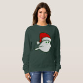 hässliche Weihnachtsgeister, spitzfindig, gruselig Sweatshirt (Vorne ganz)