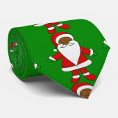 hässliche Weihnachtsklauseln Krawatte (Gerollt)