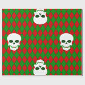 hässliche Weihnachtskraut Geschenkpapier (Flach)