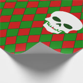 hässliche Weihnachtskraut Geschenkpapier (Ecke)