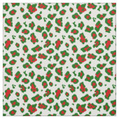 hässliche Weihnachtsleoparden Stoff (Muster)