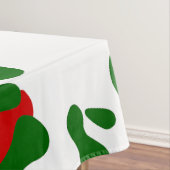 hässliche Weihnachtsleoparden Tischdecke (Beispiel)
