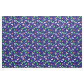 hässliche Weihnachtslieder Alien santa dog cat Stoff (Fat Quarter (45,7 x 55,9 cm))