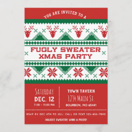 Hässliche WeihnachtsParty Einladung