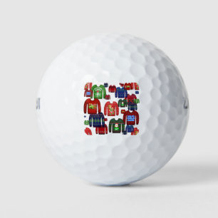 hässliche Weihnachtspullover Golfball