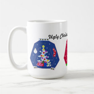 Hässliche Weihnachtspullover Kaffeetasse