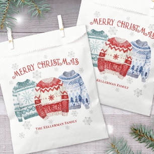 Hässliche Weihnachtspulover-Weihnachtsfeier Geschenktütchen
