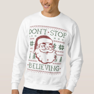 Hässliche Weihnachtsstrickjacke - lustige Sweatshirt