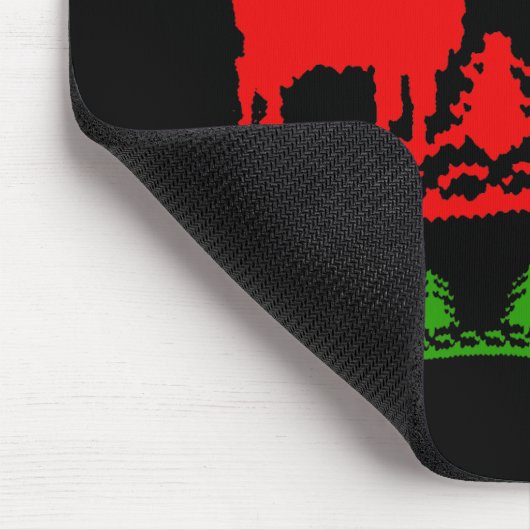 Hässliche Weihnachtsstrickjacke Mousepad (Ecke)